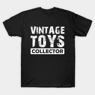 Vintage Toys Collector w T-Shirt